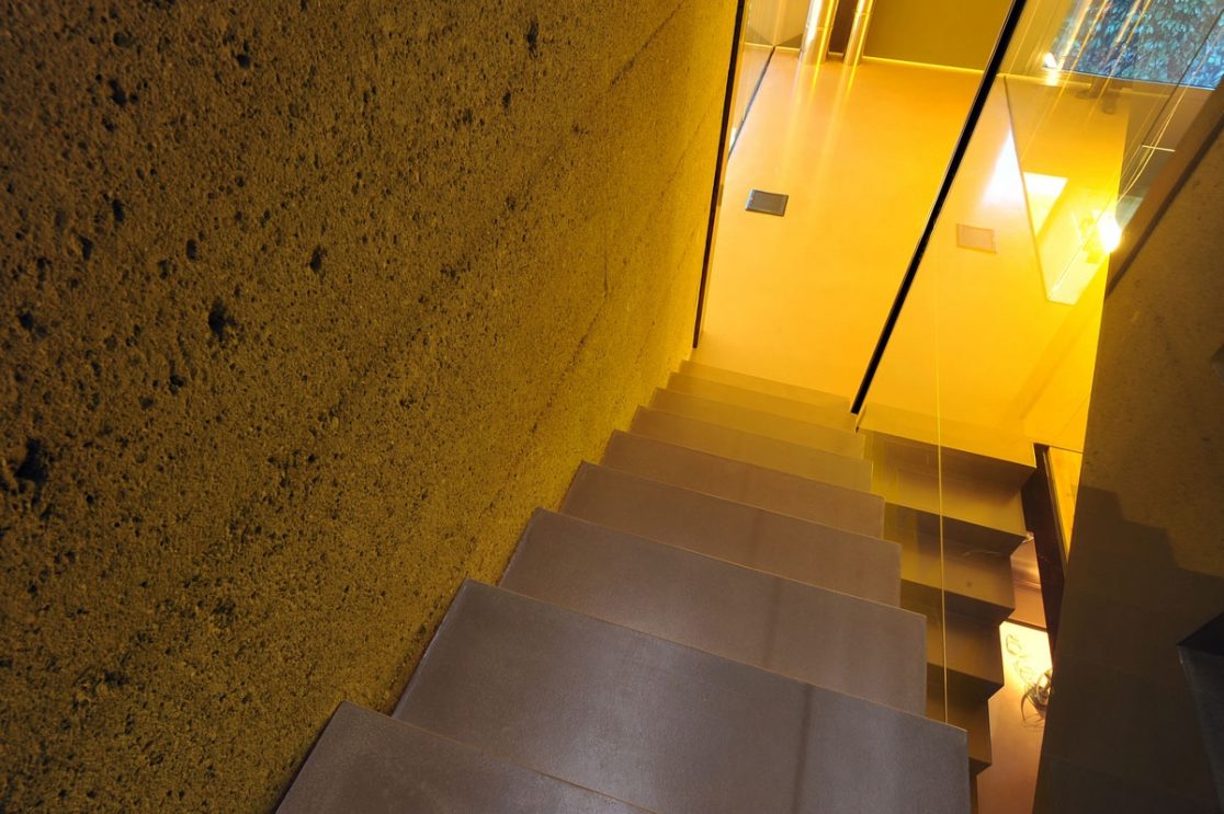 Casa materica e pavimenti in resina