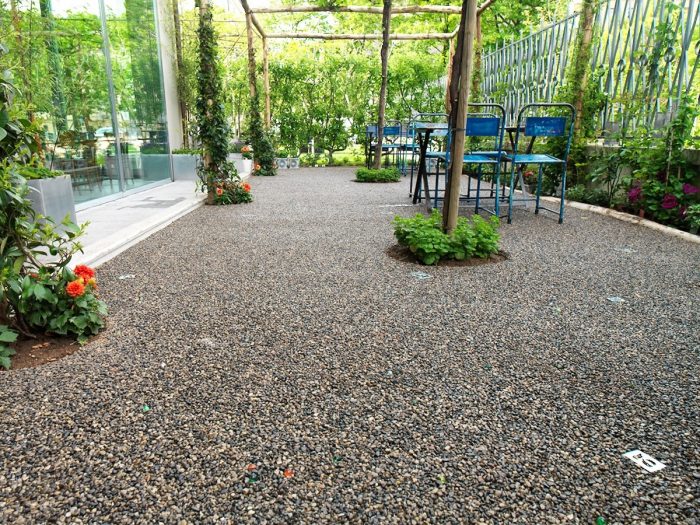 Pavimento in ghiaia drenante 5